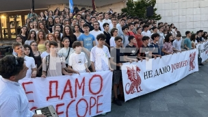 Protest zbog Jovine gimnazije